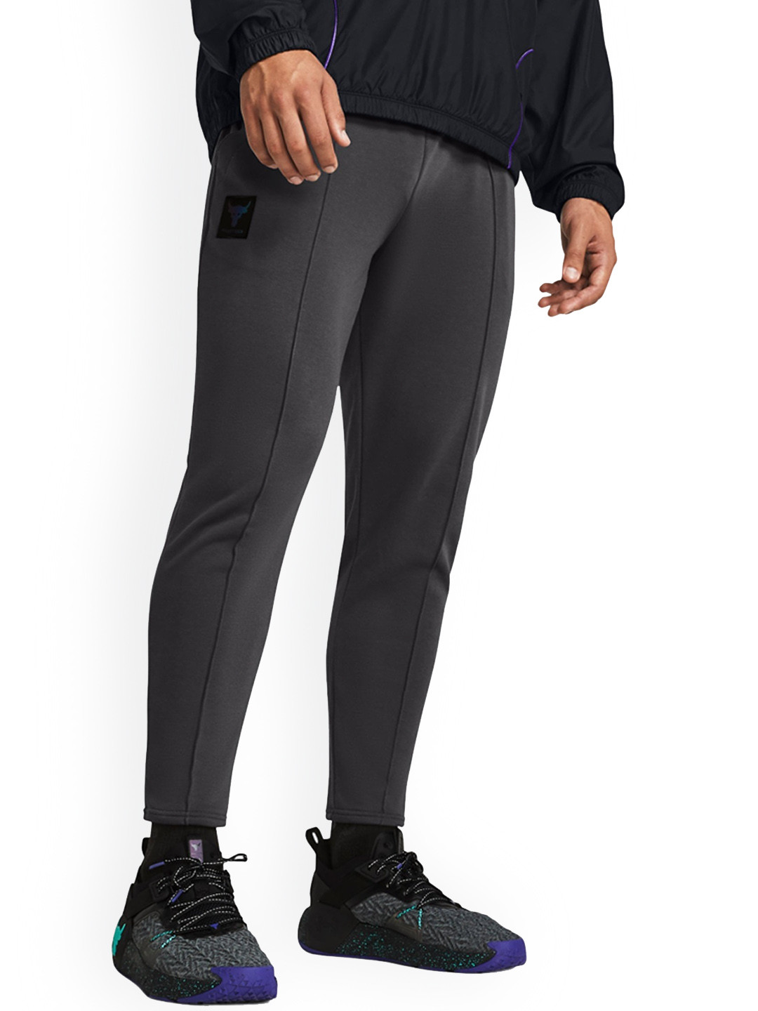 UNDER ARMOUR Men UA Project Rock Terry Gym Relaxed-Fit Track Pants