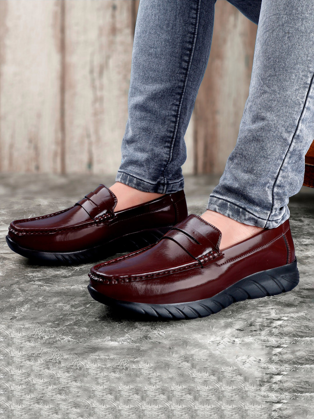 Bxxy Men High-Top Loafers