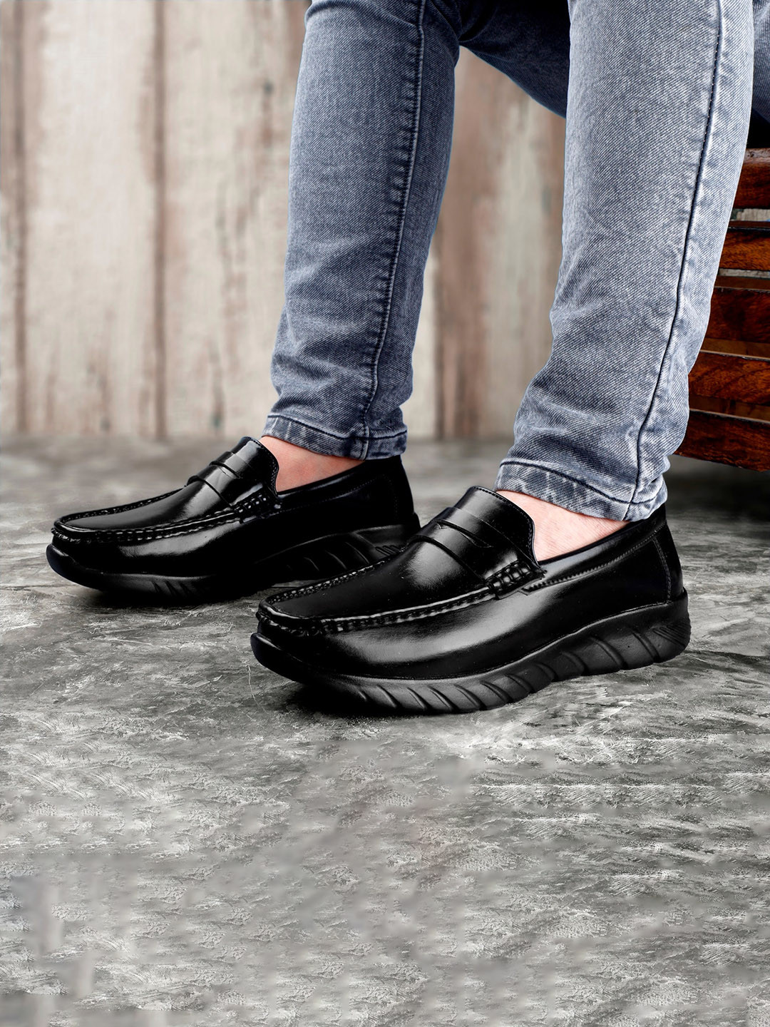 Bxxy Men High-Top Loafers