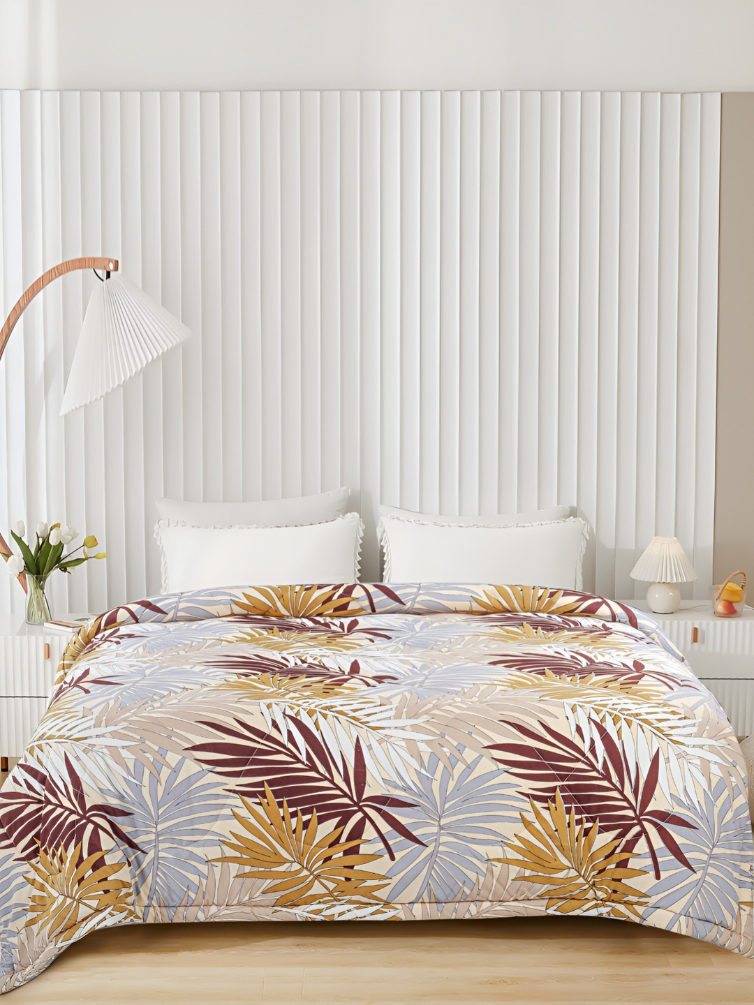 Supreme Home Collective Brown AC Room 300 GSM Double Bed Comforter