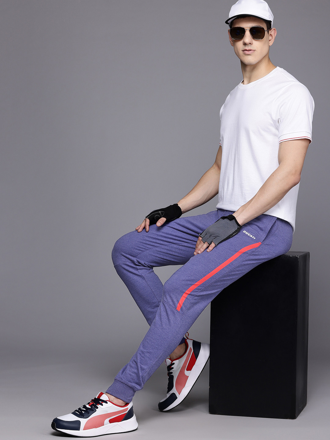 Ducati Men High IQ Lasting Colour Joggers