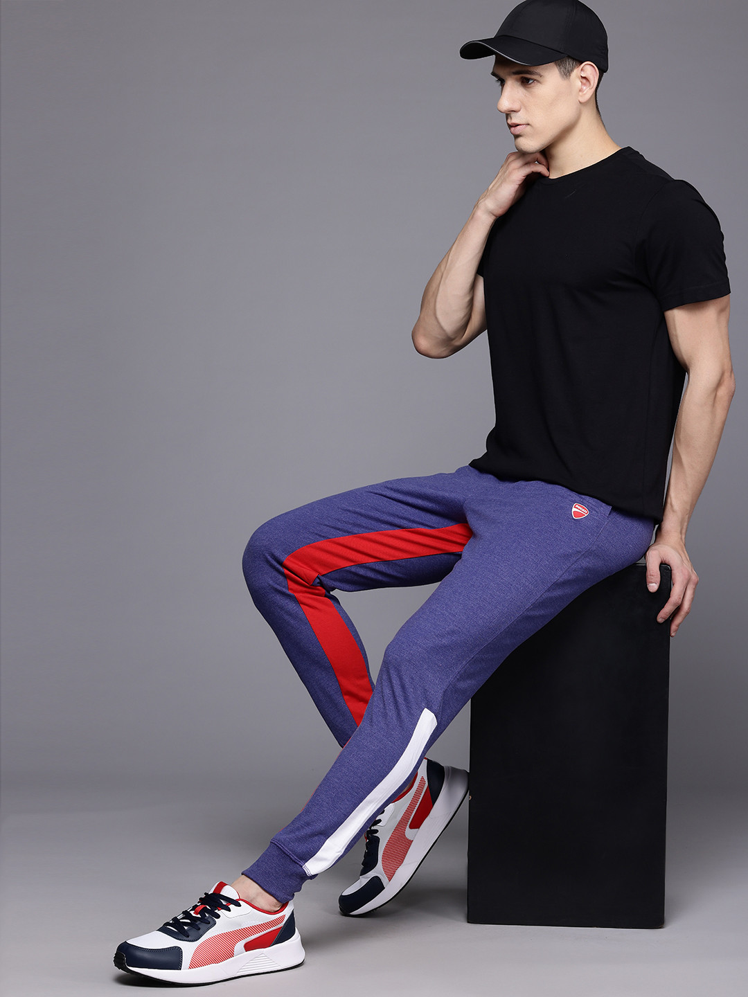 Ducati Men High IQ Lasting Colour Joggers