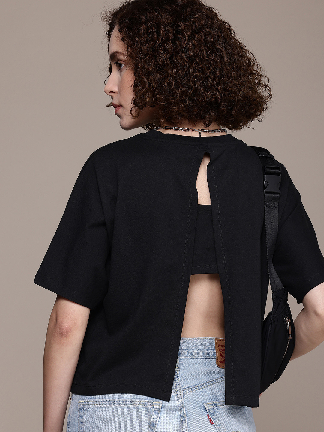 The Roadster Life Co. Extended Sleeves Styled Back Top