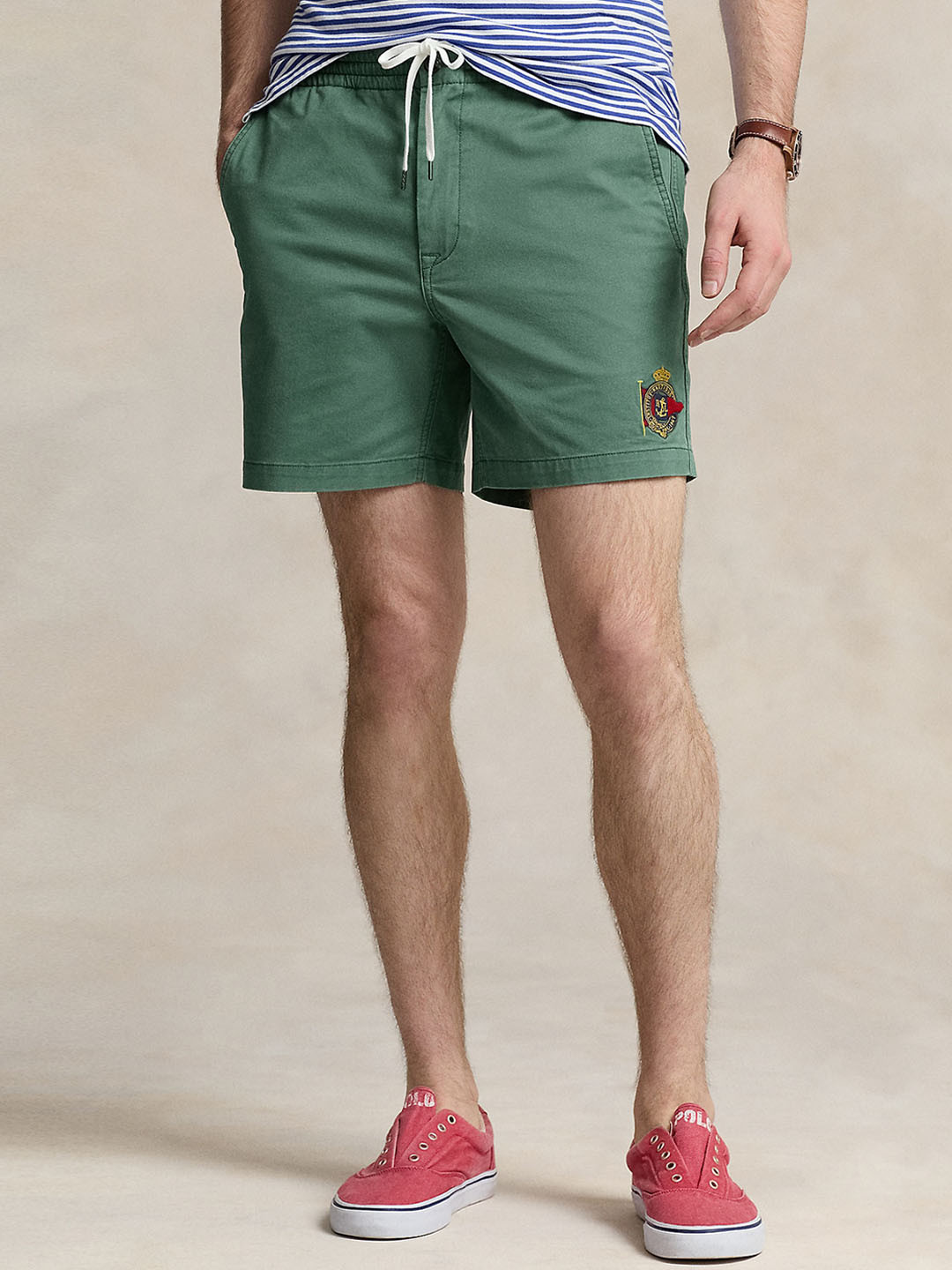 Polo Ralph Lauren Men Slim-Fit Mid-Rise Shorts