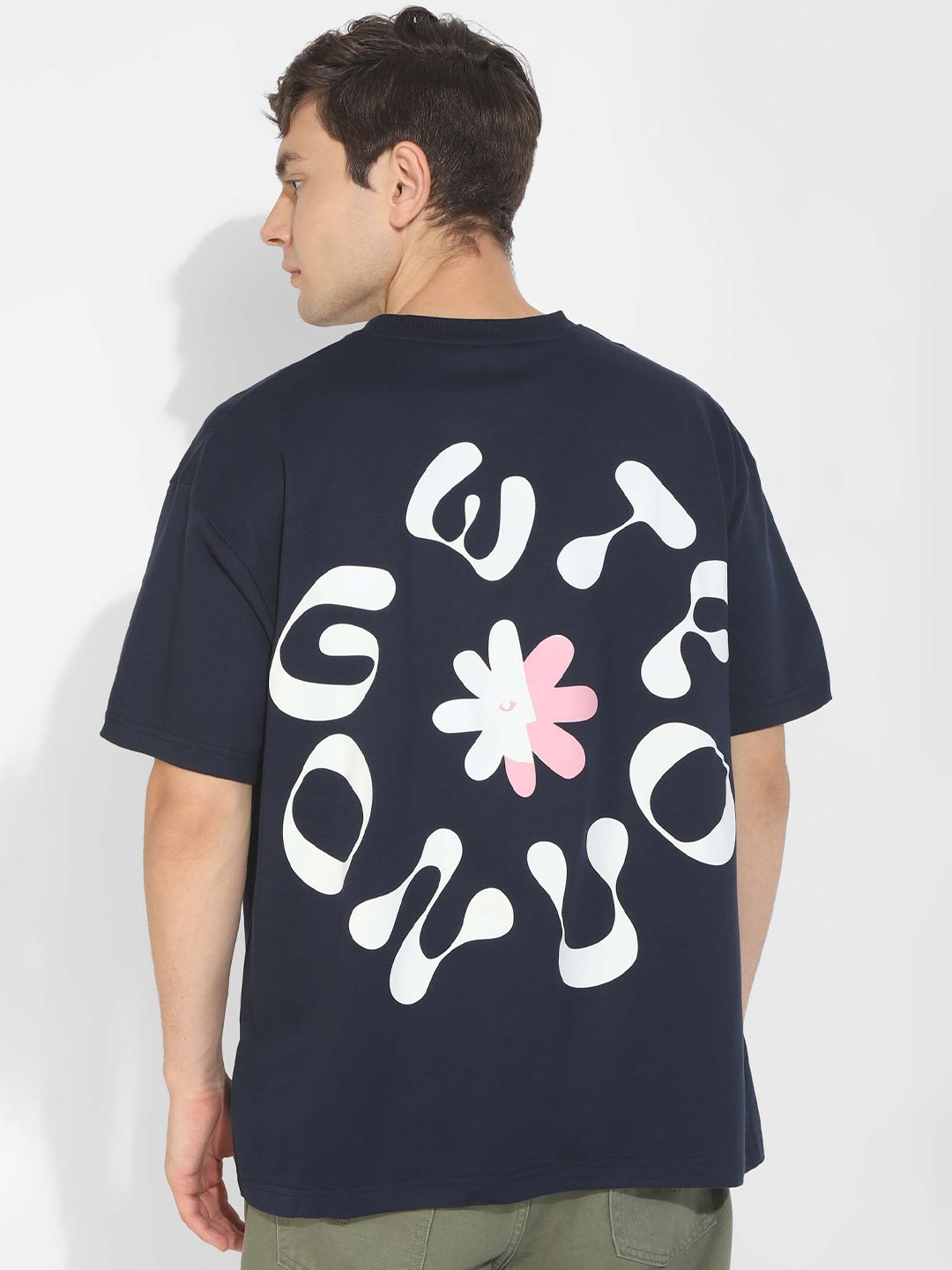 PURPLEMANGO THE FRUIT OF FASHION Men Extended Sleeves Pockets T-shirt