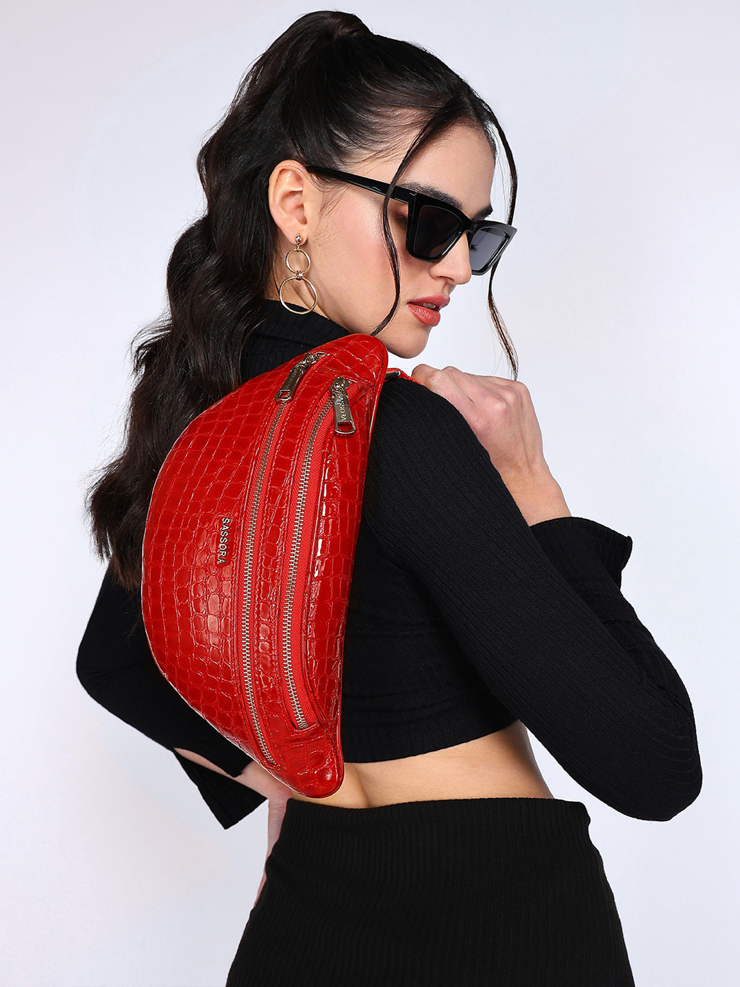 Sassora Premium Leather Waist Pouch