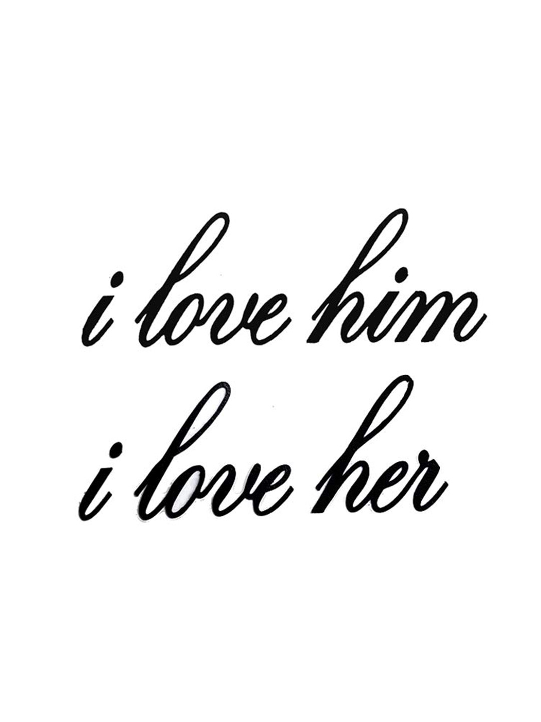 Comet Busters Temporary Handcrafted Tattoo - Black 044