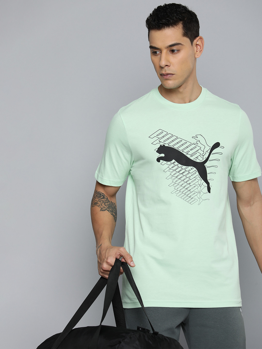 Puma Pure Cotton GRAPHICS Cat Outdoor T-shirt