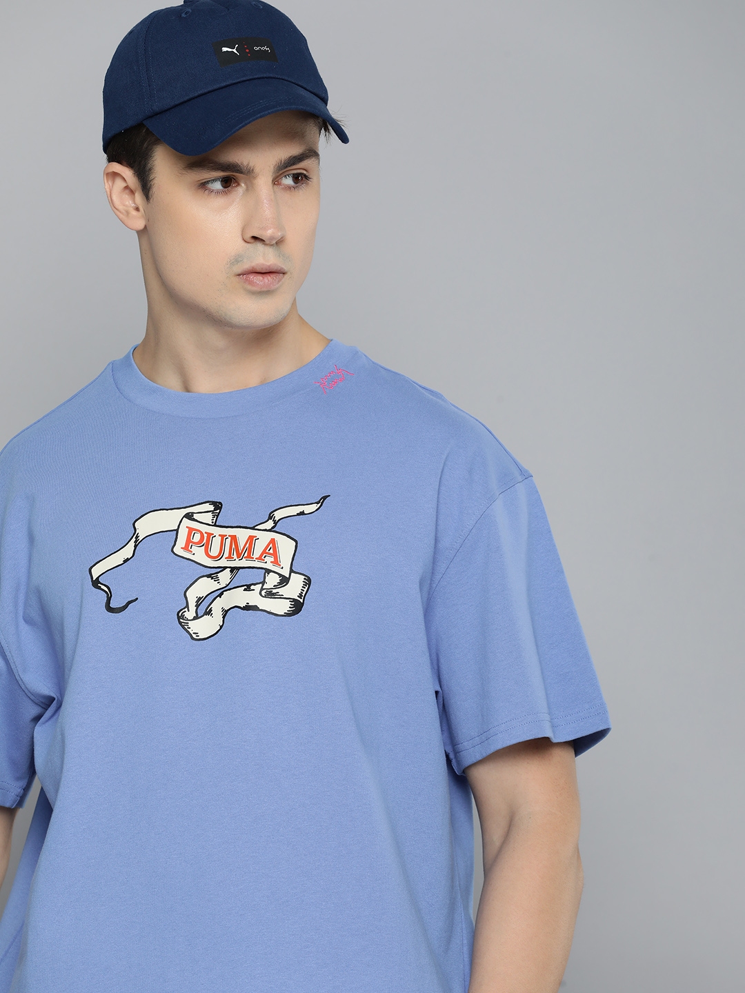 Puma Superstition Brand Logo Printed Pure Cotton Basketball T-shirt