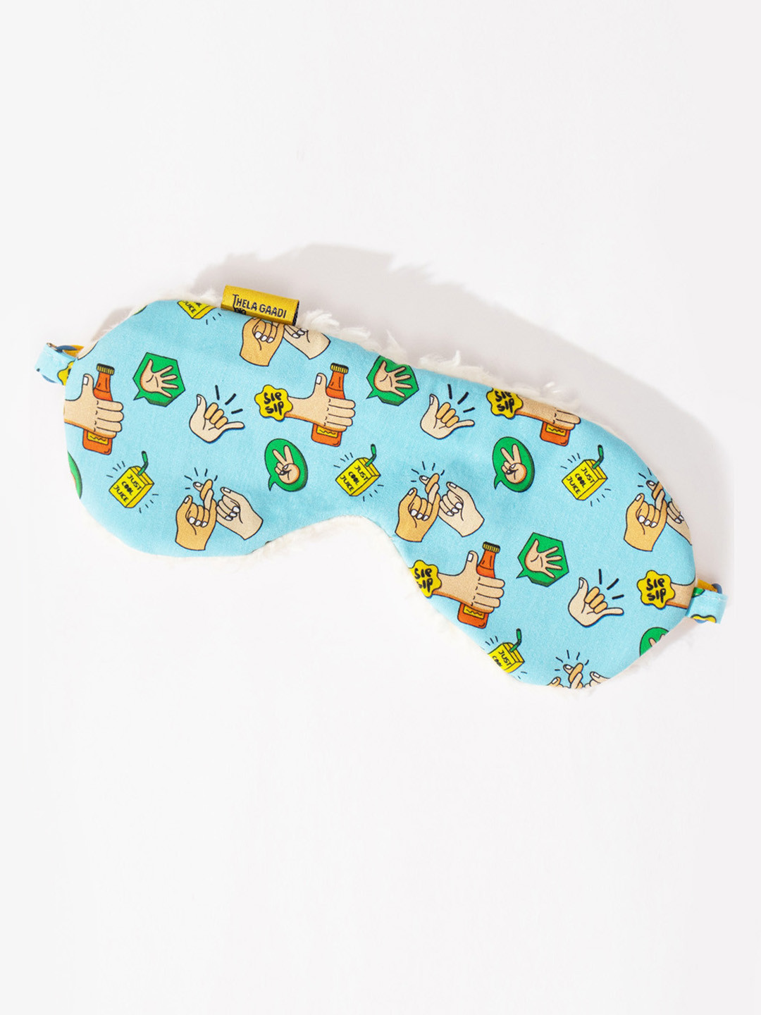 Thela Gaadi Unisex Hands Pop Sleeping Eye Mask