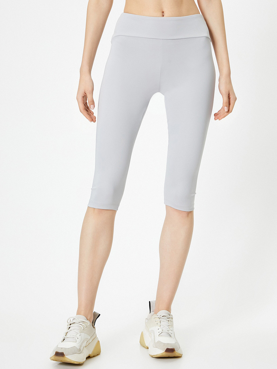 Koton Mid Rise Knee-Length Sports Tights