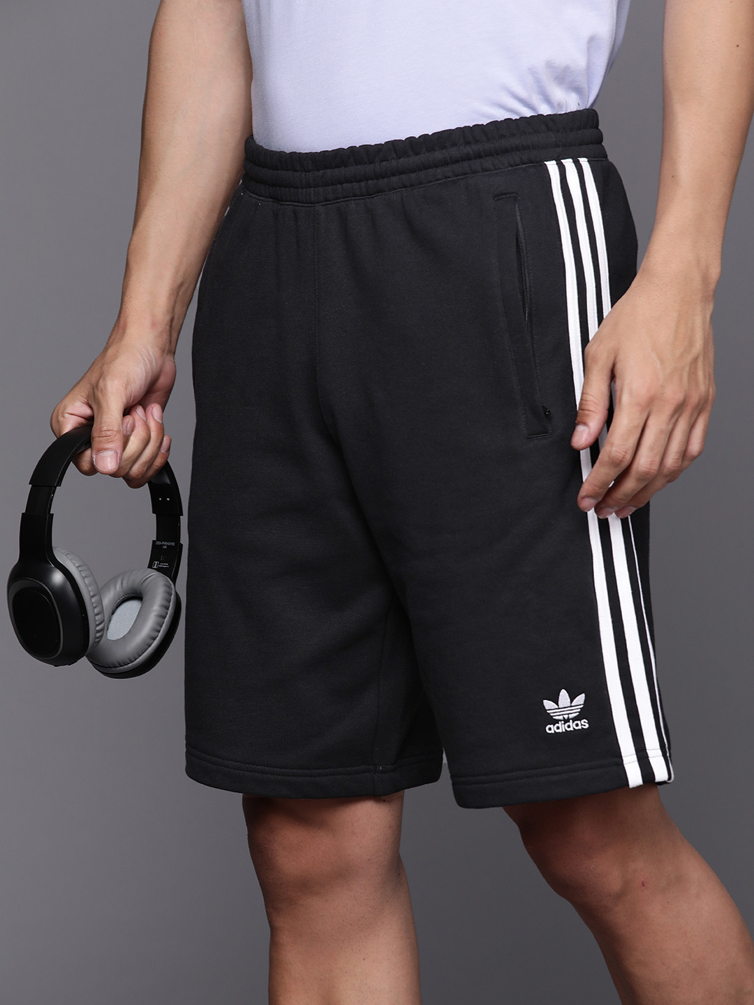 ADIDAS Originals Men Adicolor 3-Striped Pure Cotton Sports Shorts