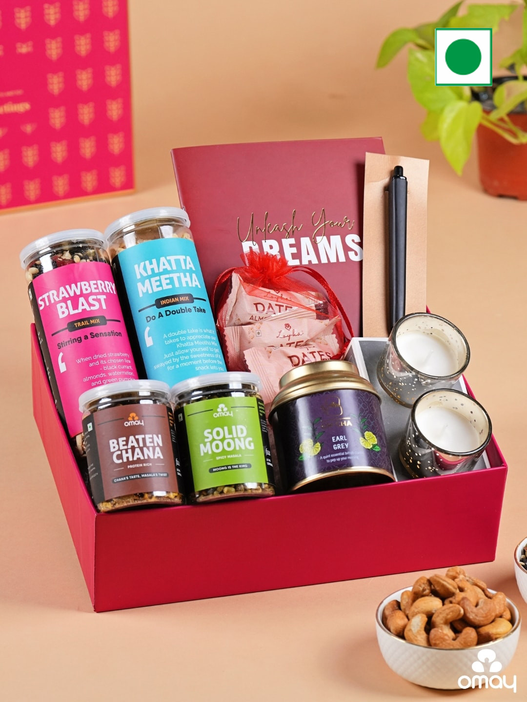 Omay Foods Happy Heart Gift Box