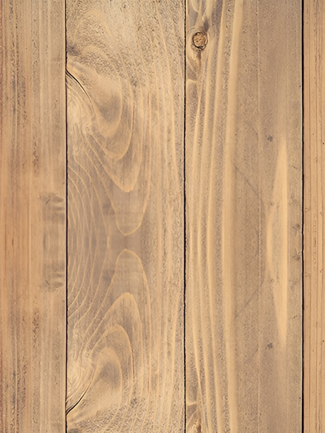 British Terminal Brown Wooden Printed Wallpaper