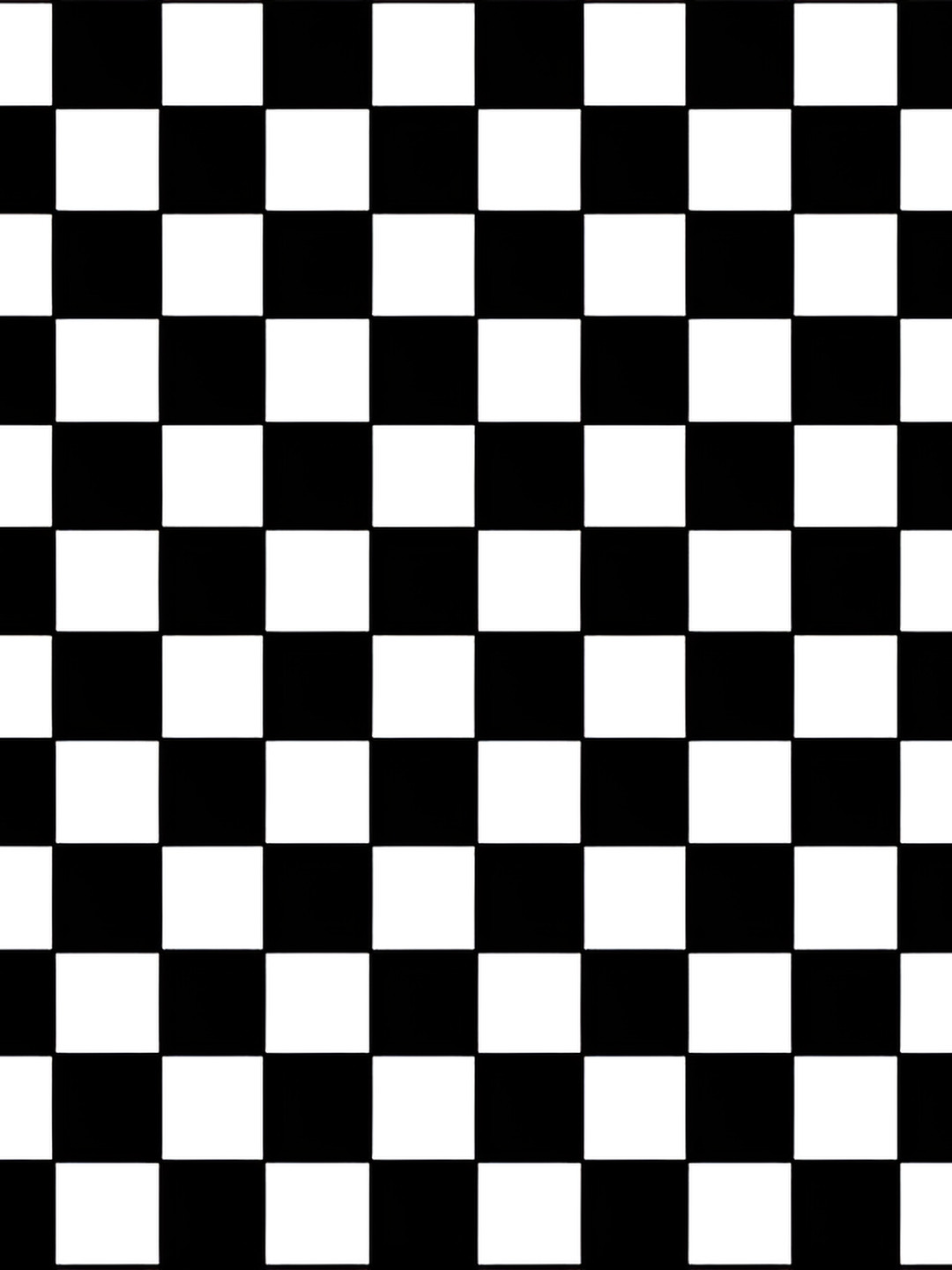 British Terminal Black & White Checked Printed Self-Adhesive Wallpaper