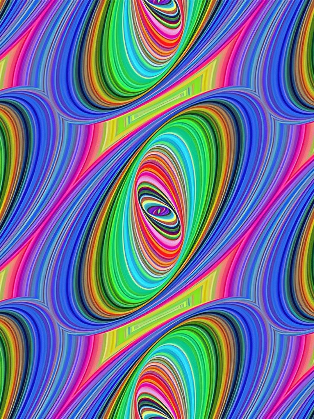 British Terminal Blue & Green Abstract Printed Self-Adhesive Wallpaper