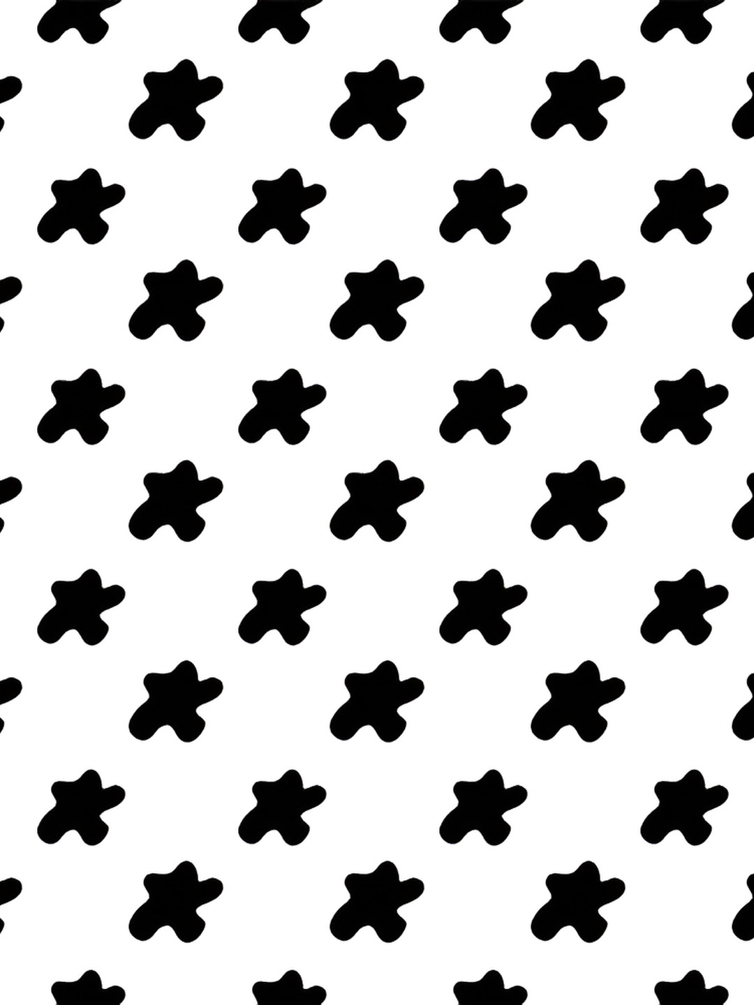 British Terminal Black & White Abstract Printed Wallpaper