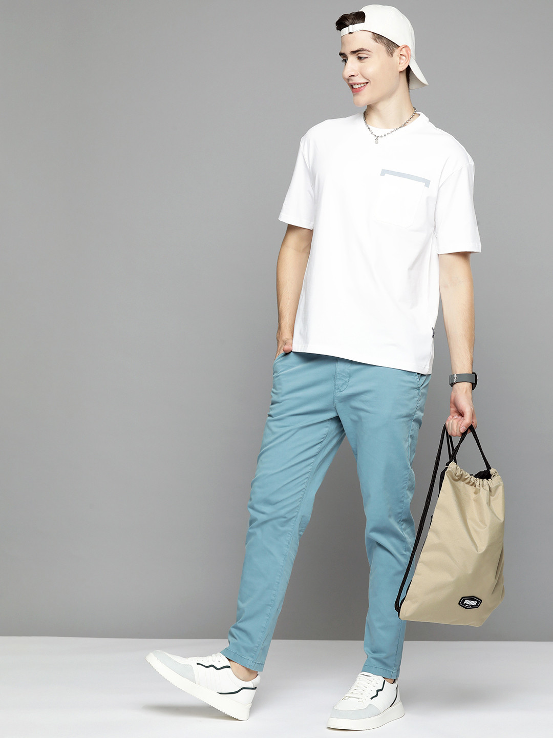 Aeropostale Men Drop-Shoulder Sleeves T-shirt