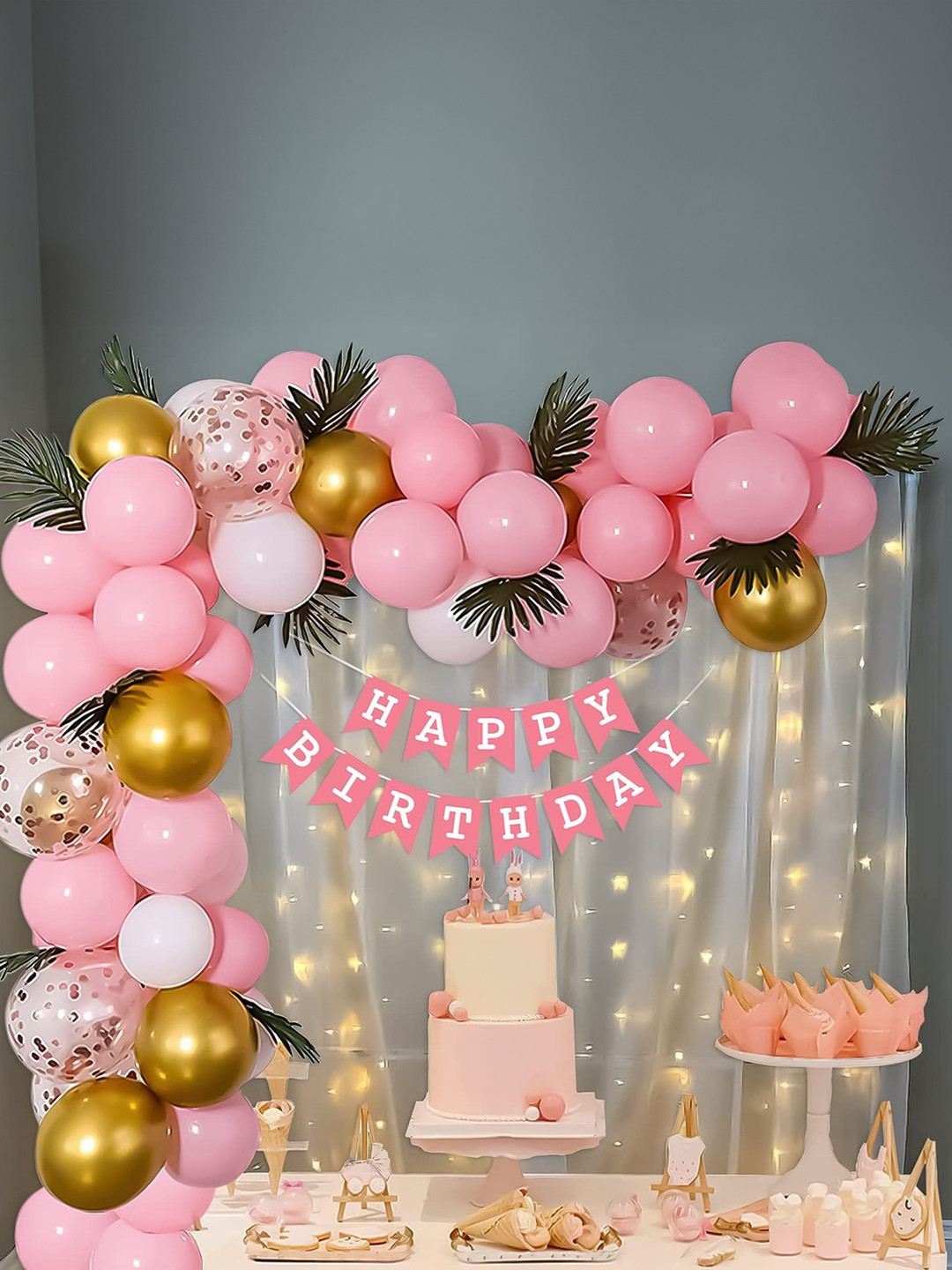 Special You Pink & White Happy Birthday Festive Decor