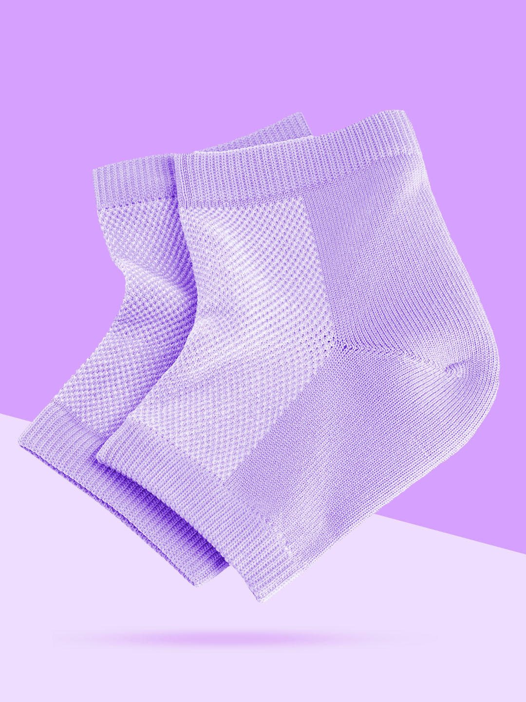 MATRA Unisex Cotton Anti Crack Silicone Gel Heel Moisturizing Socks