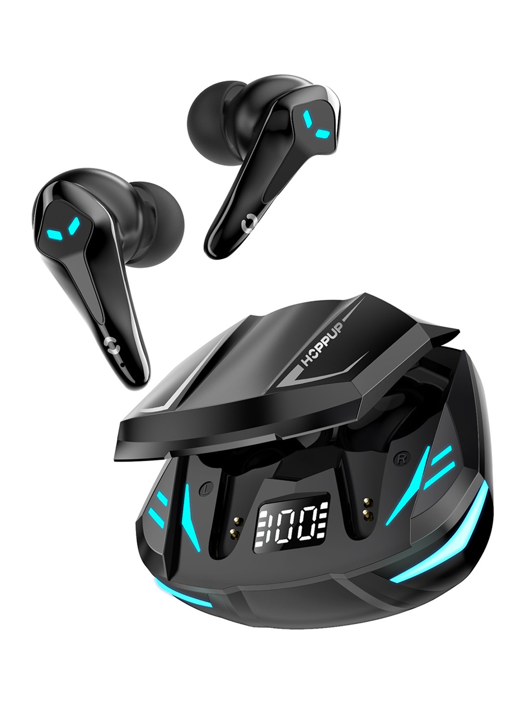 HOPPUP Predator Xo3 Gaming Earbuds with 13MM Driivers & 50 Hours Playtime