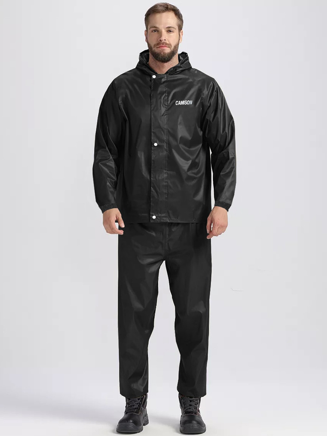 CAMISON Hooded Rain Jacket