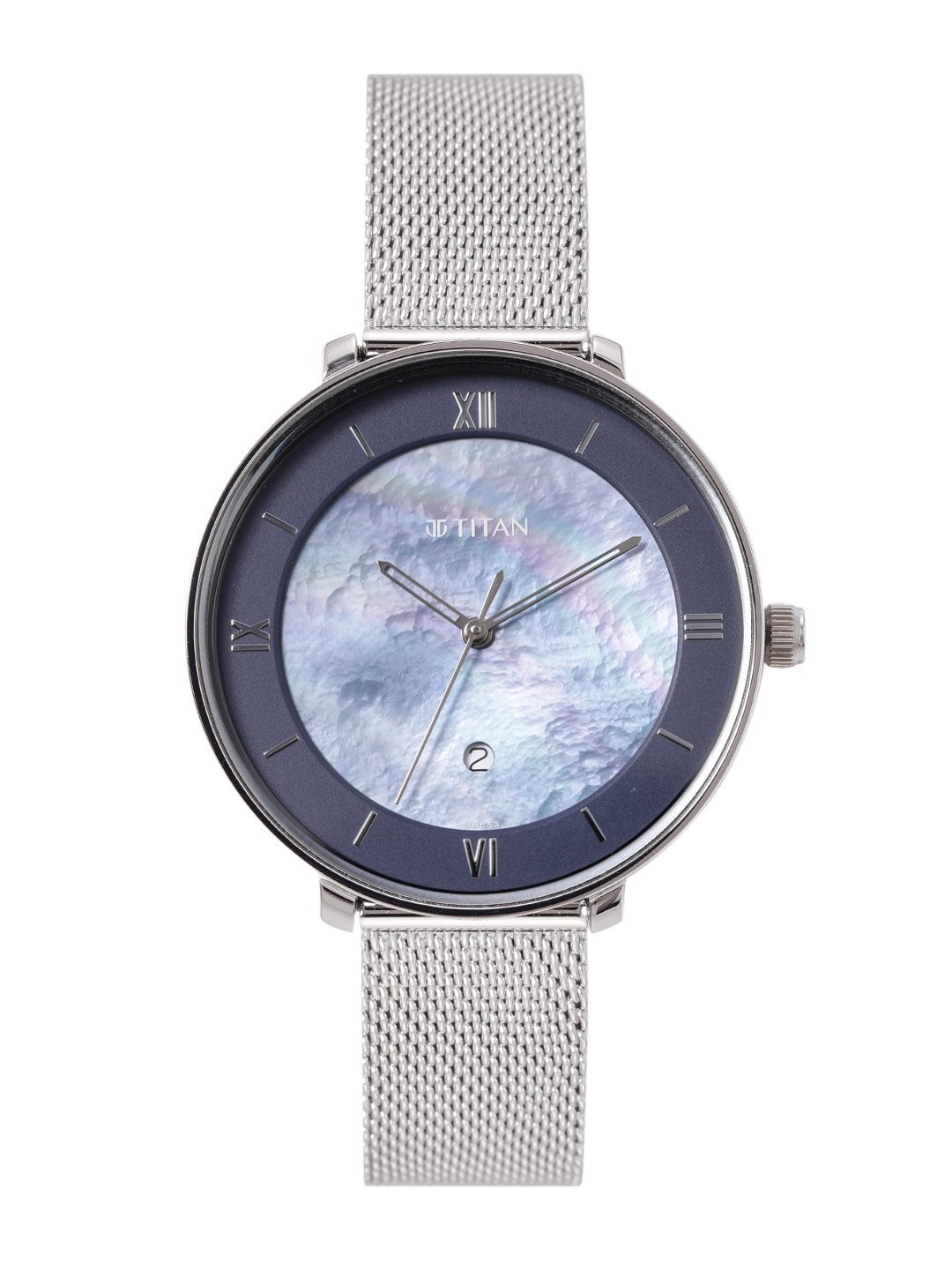 Titan Women  Work Wear Mother of Pearl Analogue Watch 2651SM07