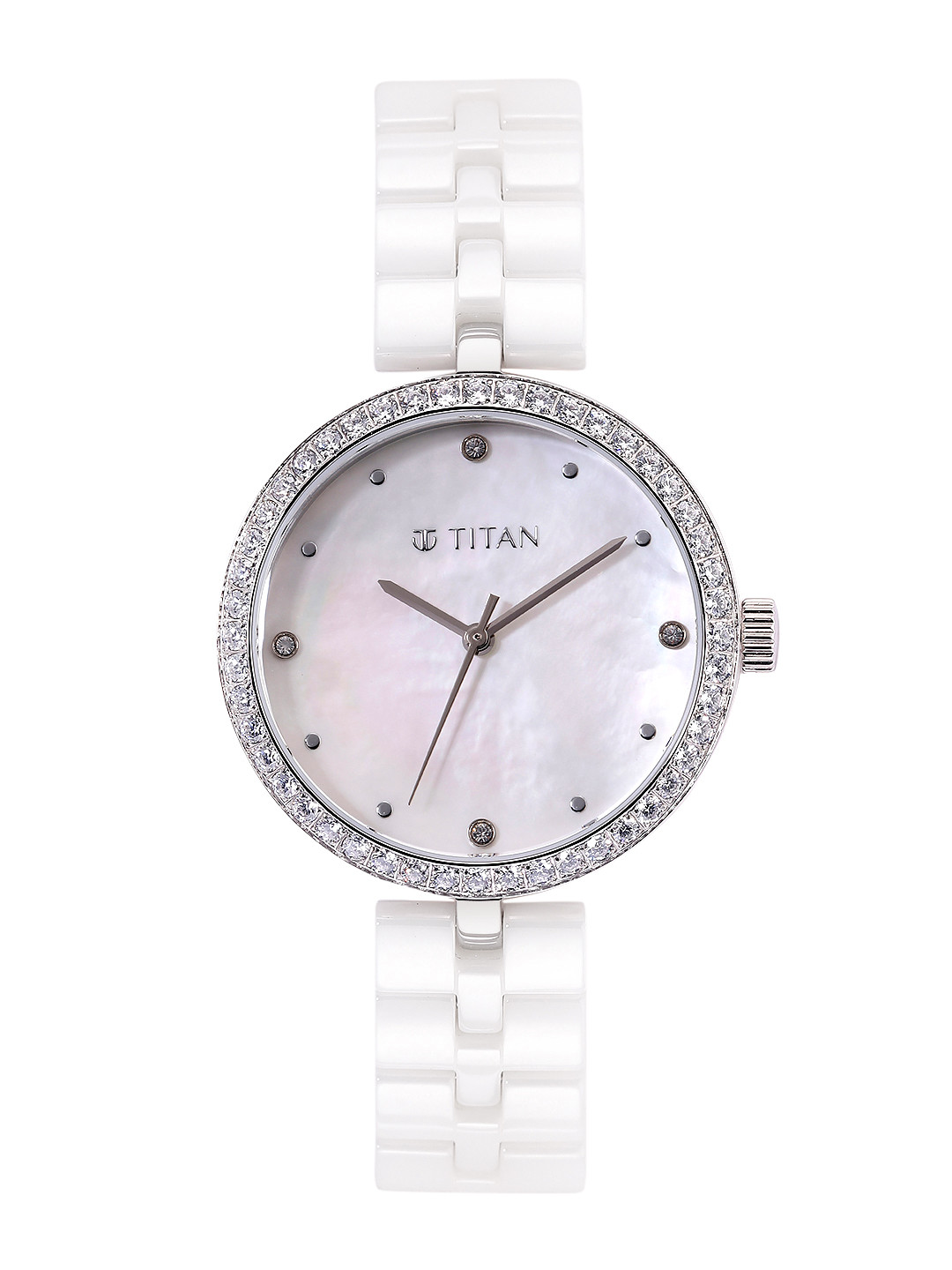 Titan Women Purple Analogue Watch 95215KC01