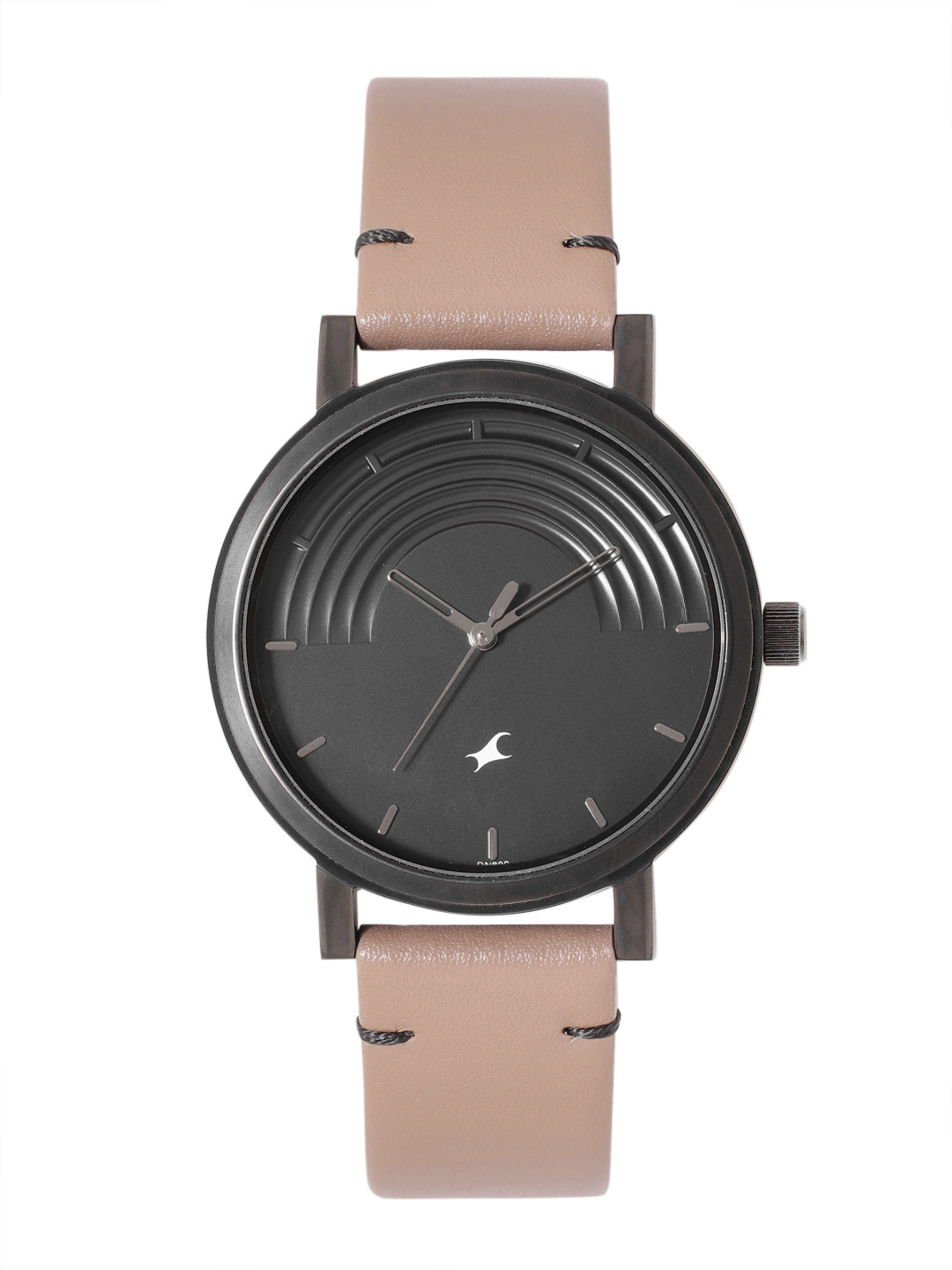 Fastrack Men Morphism Leather Analogue Watch 3299NL01-Black