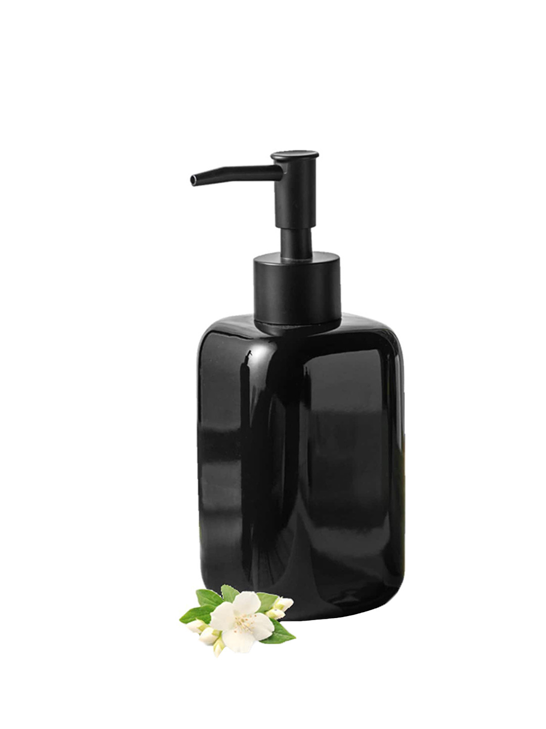 Ekhasa Black Ceramic Soap Dispenser 300 ml