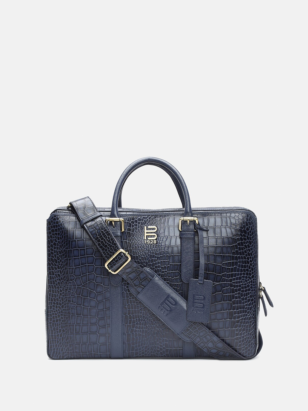 BAGATT Solofra Men Leather Laptop Bag