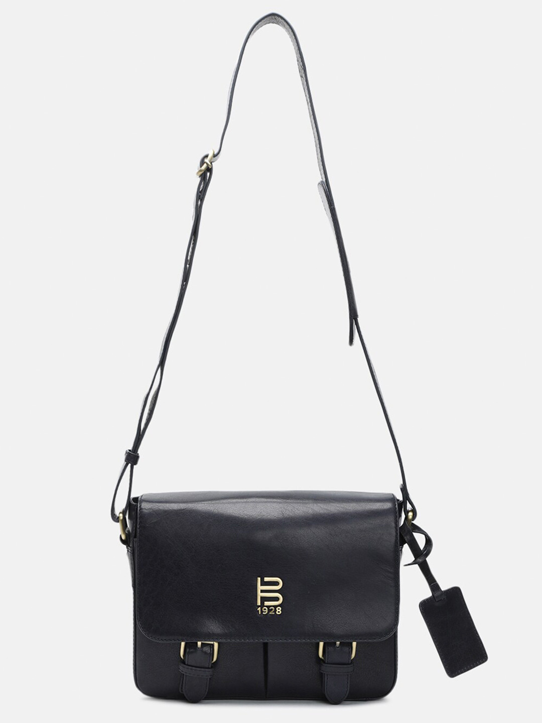 BAGATT Novara Men Leather Messenger Bag