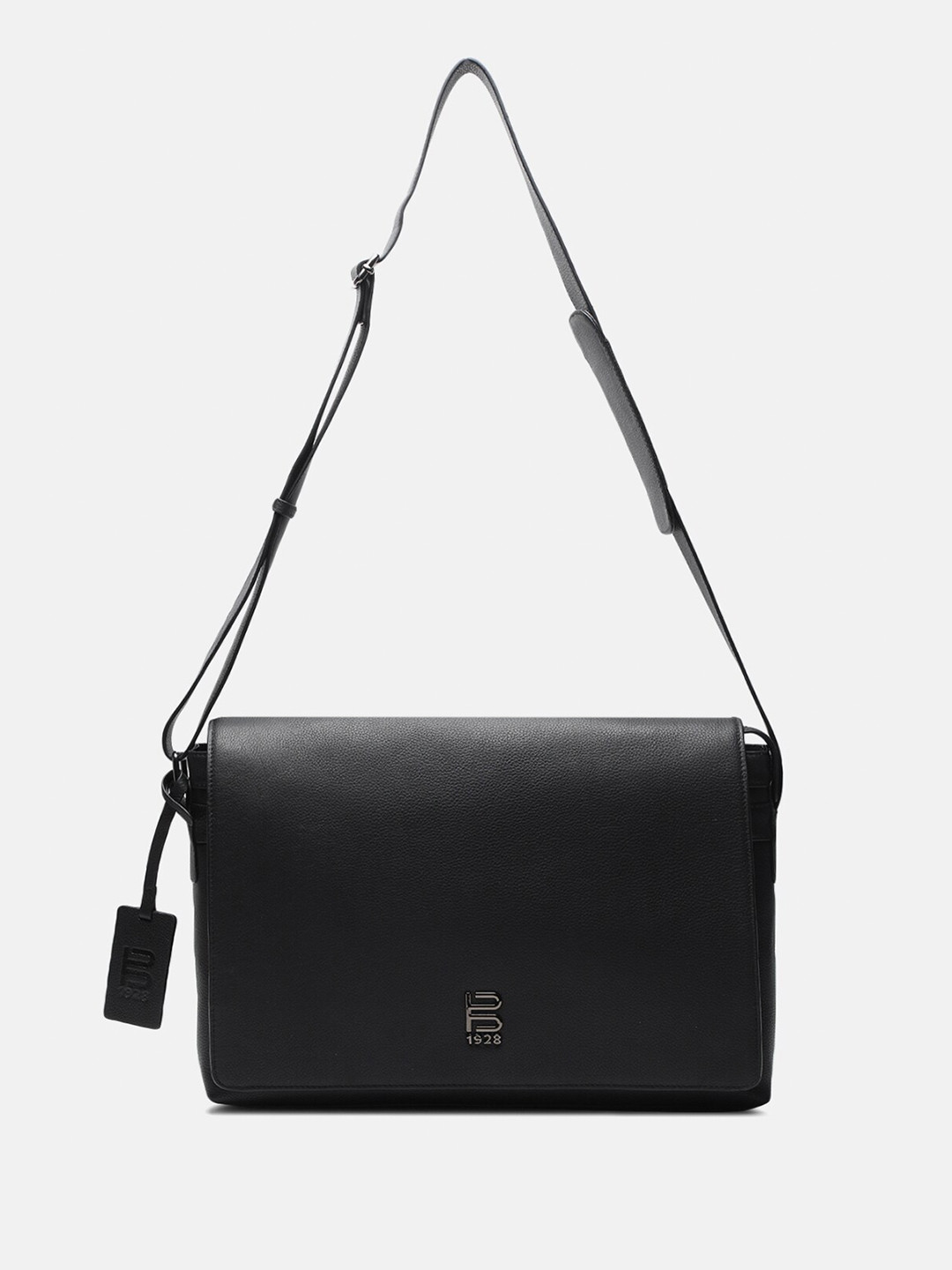 BAGATT Novara Men Leather Messenger Bag