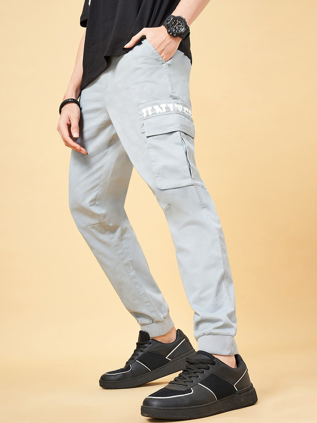 YU by Pantaloons Men Mid Rise Joggers