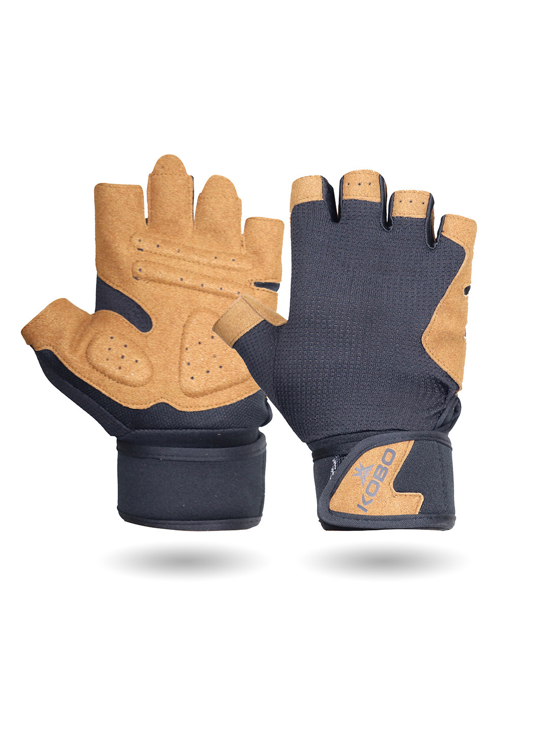 KOBO Women Weight Lifting Fitness Gym Gloves with Wrist Support