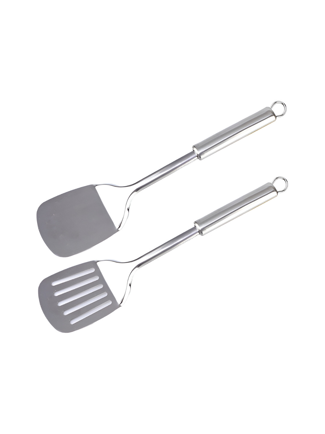 Kuber Industries 2 Pieces Stainless Steel Turner & Spatula Serving Set
