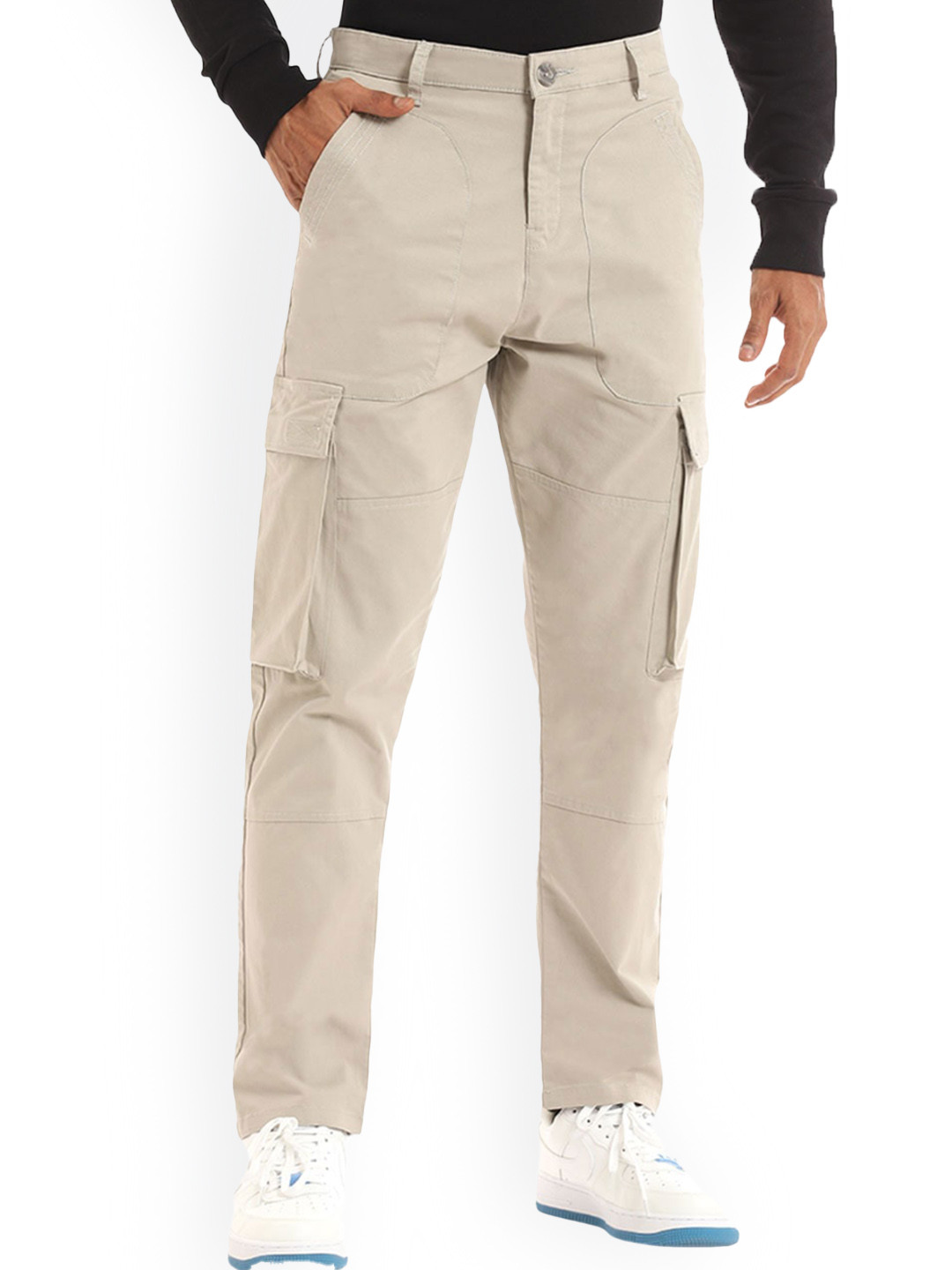 Banana Club Slim-Fit Cotton Cargos Trousers