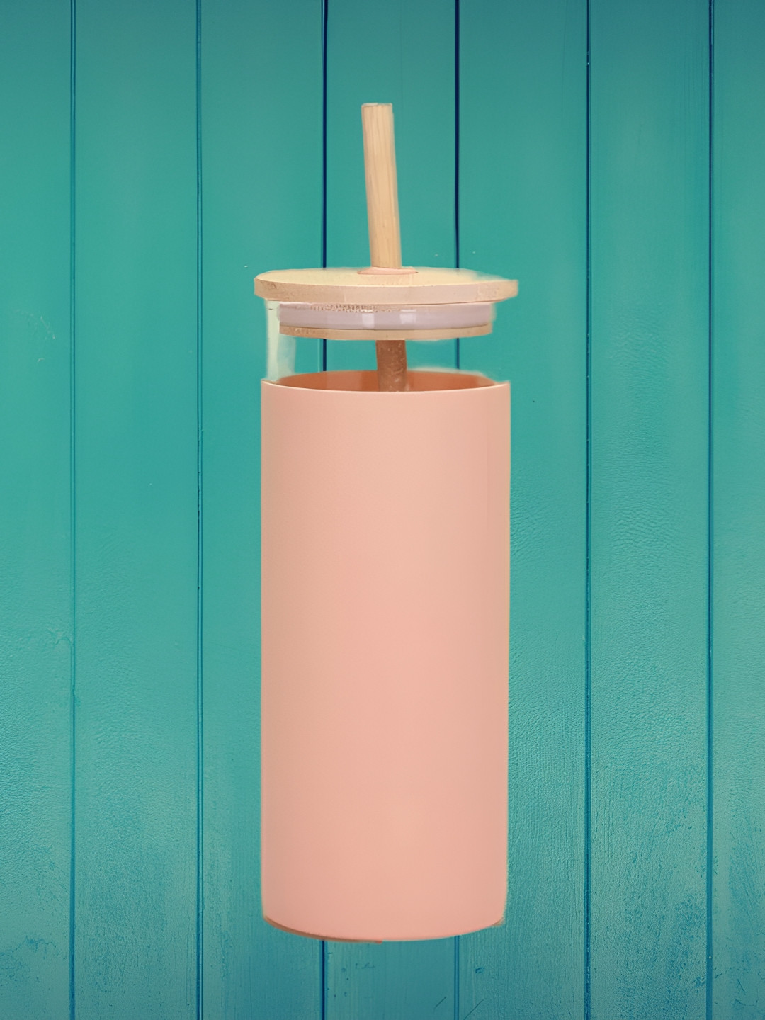 WELOUR Brown Glass Water Bottle 450 ml