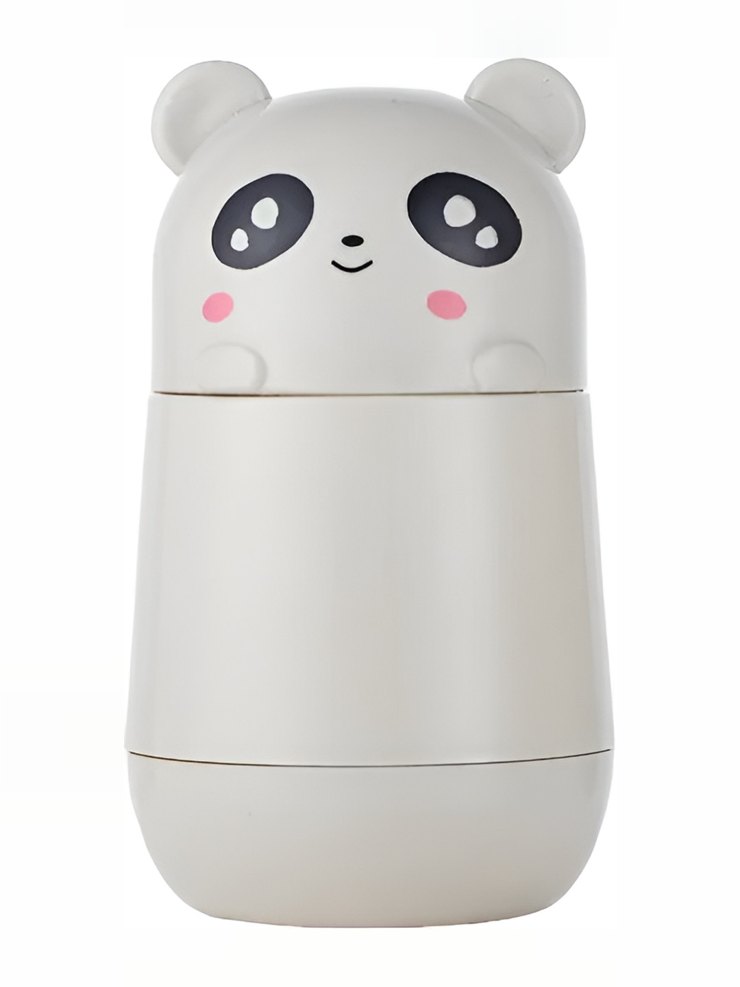 WELOUR Grey Cartoon Characters Printed Glass Water Bottle 340 ml