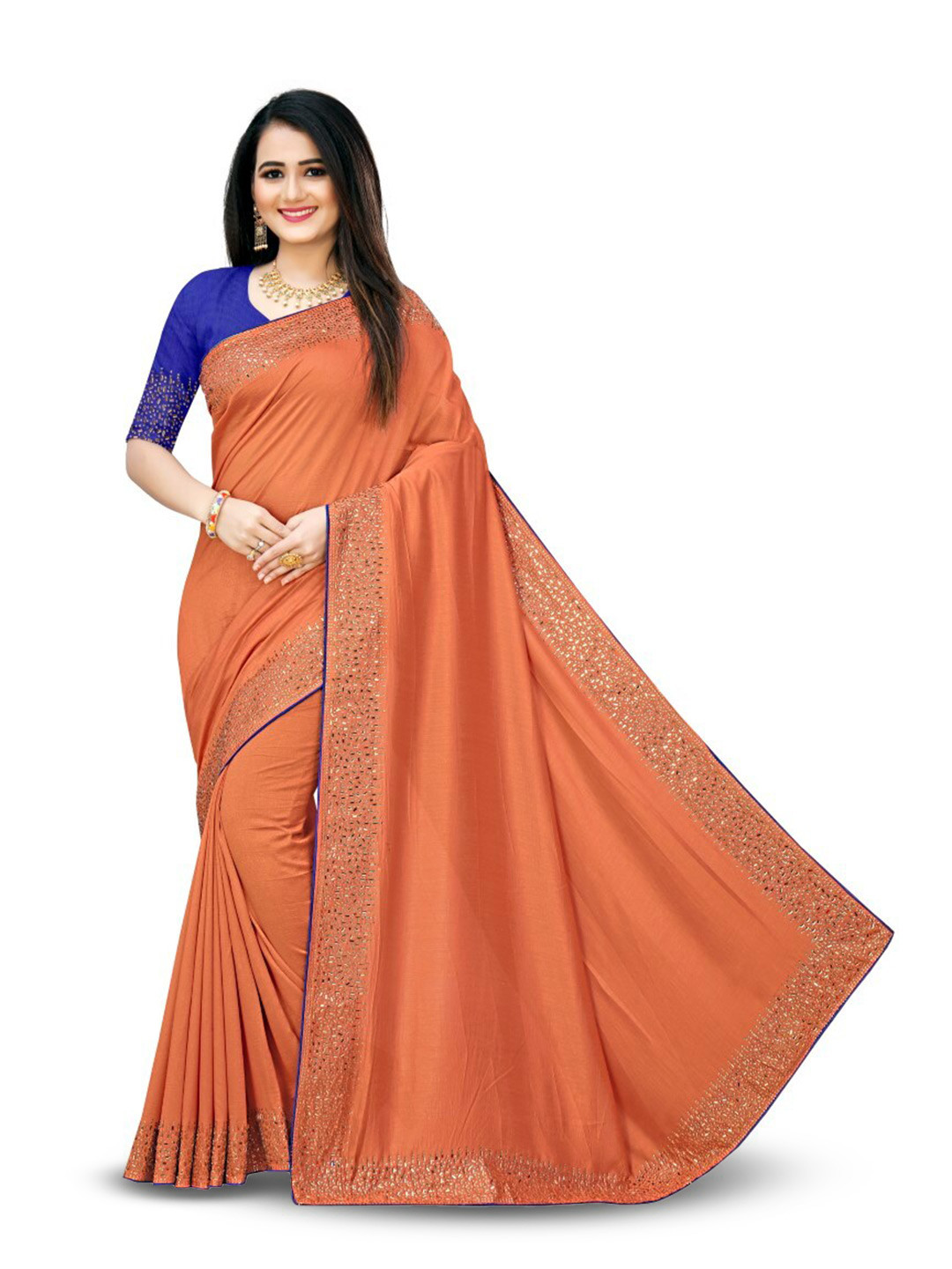 SHAKTIJEN ENTERPRISE Embellished Ethnic Saree