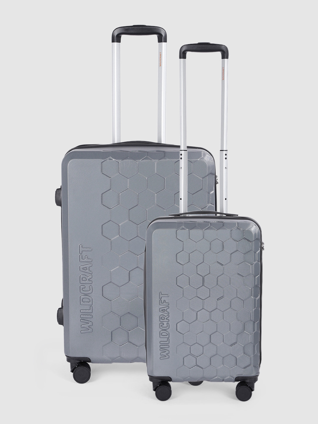 Wildcraft Set of 2 Pyxis Trolley Suitcases - Cabin & Medium