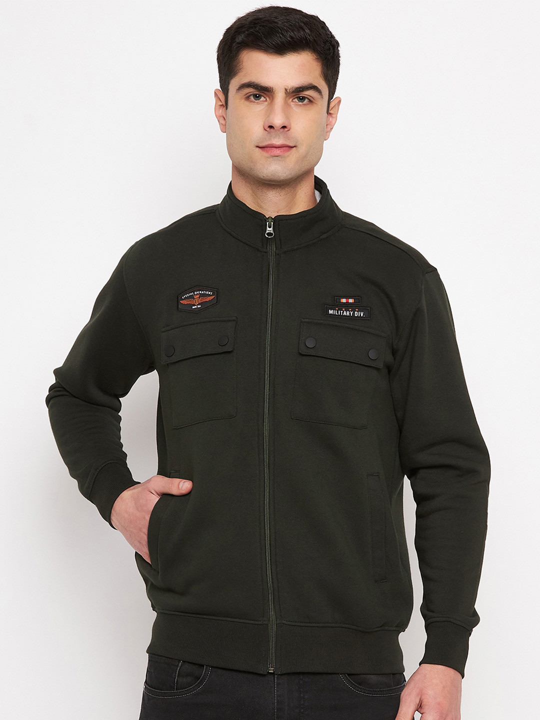 Duke Front-Open Sweatshirt