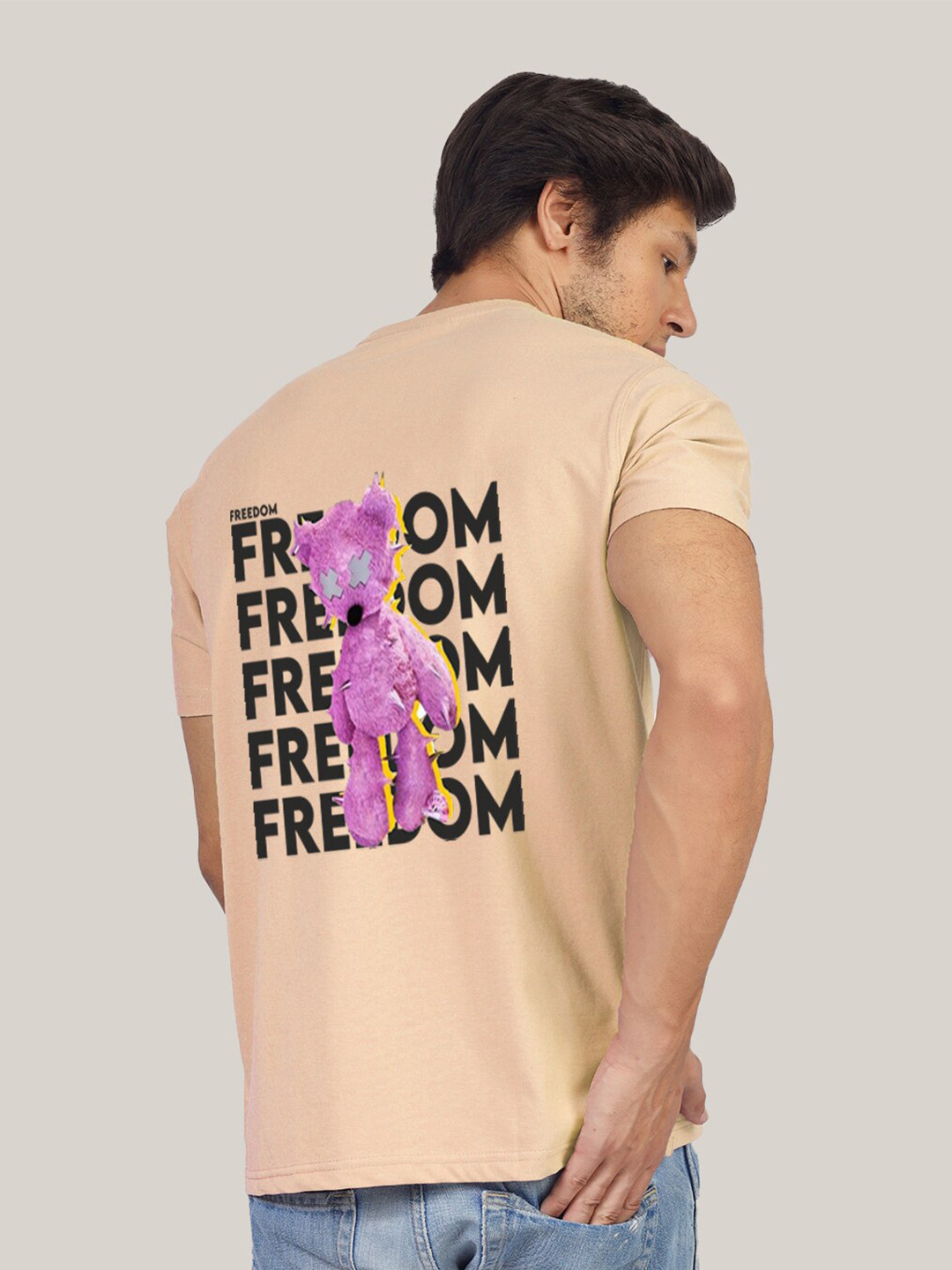 Greylongg Yorksteadd 2076 Pug Fawn Printed T-shirt