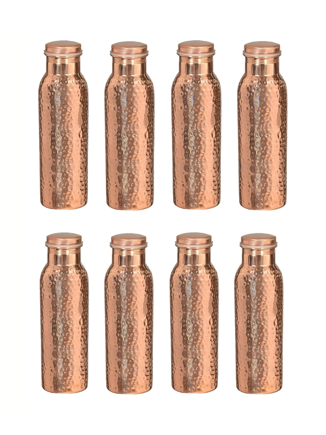 IMAGO Solid Copper Spill Proof 8 Piece Water Bottle - 1L