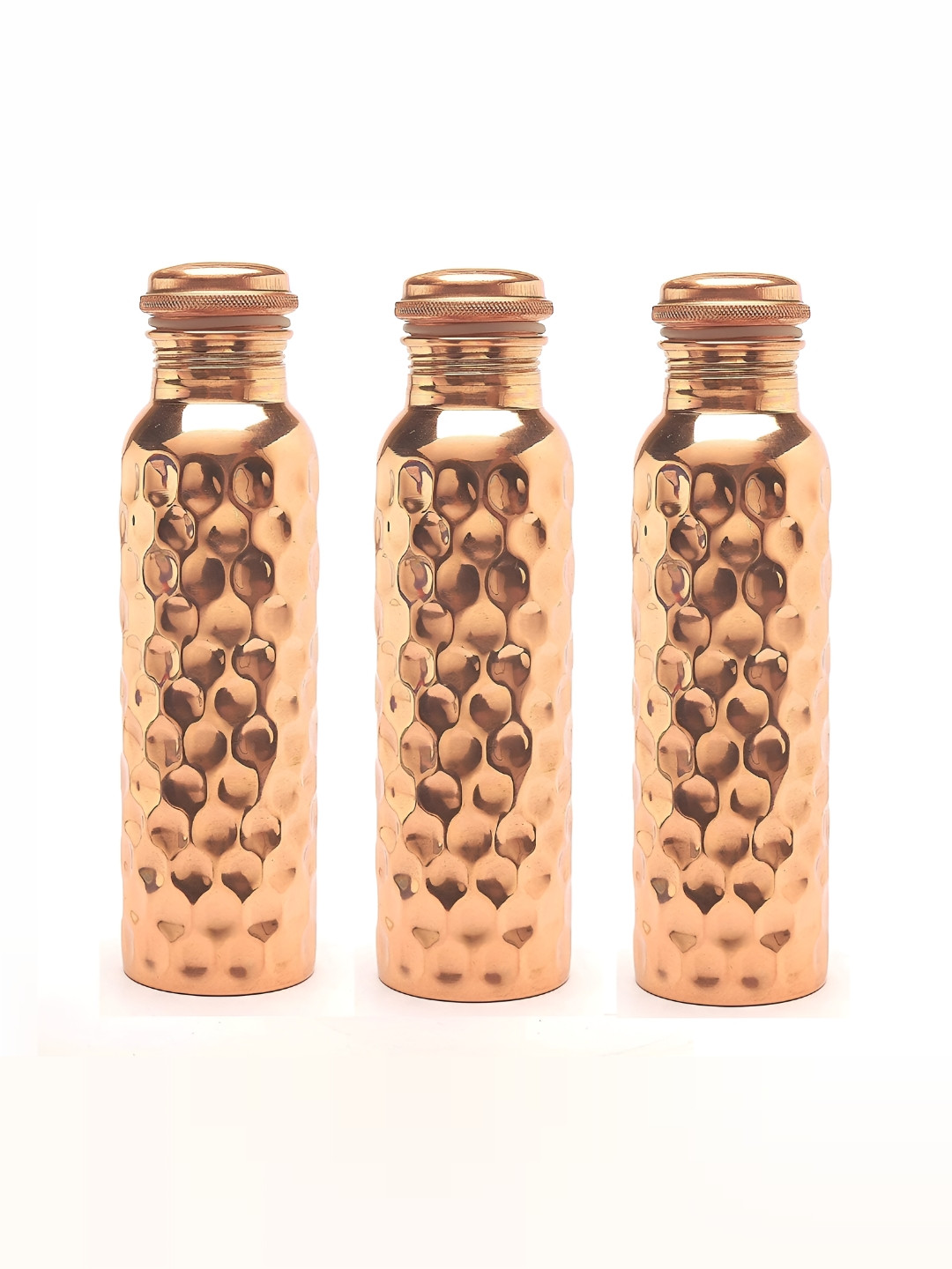IMAGO Diamond3 Solid Copper Spill Proof 3 Piece Water Bottle - 1L