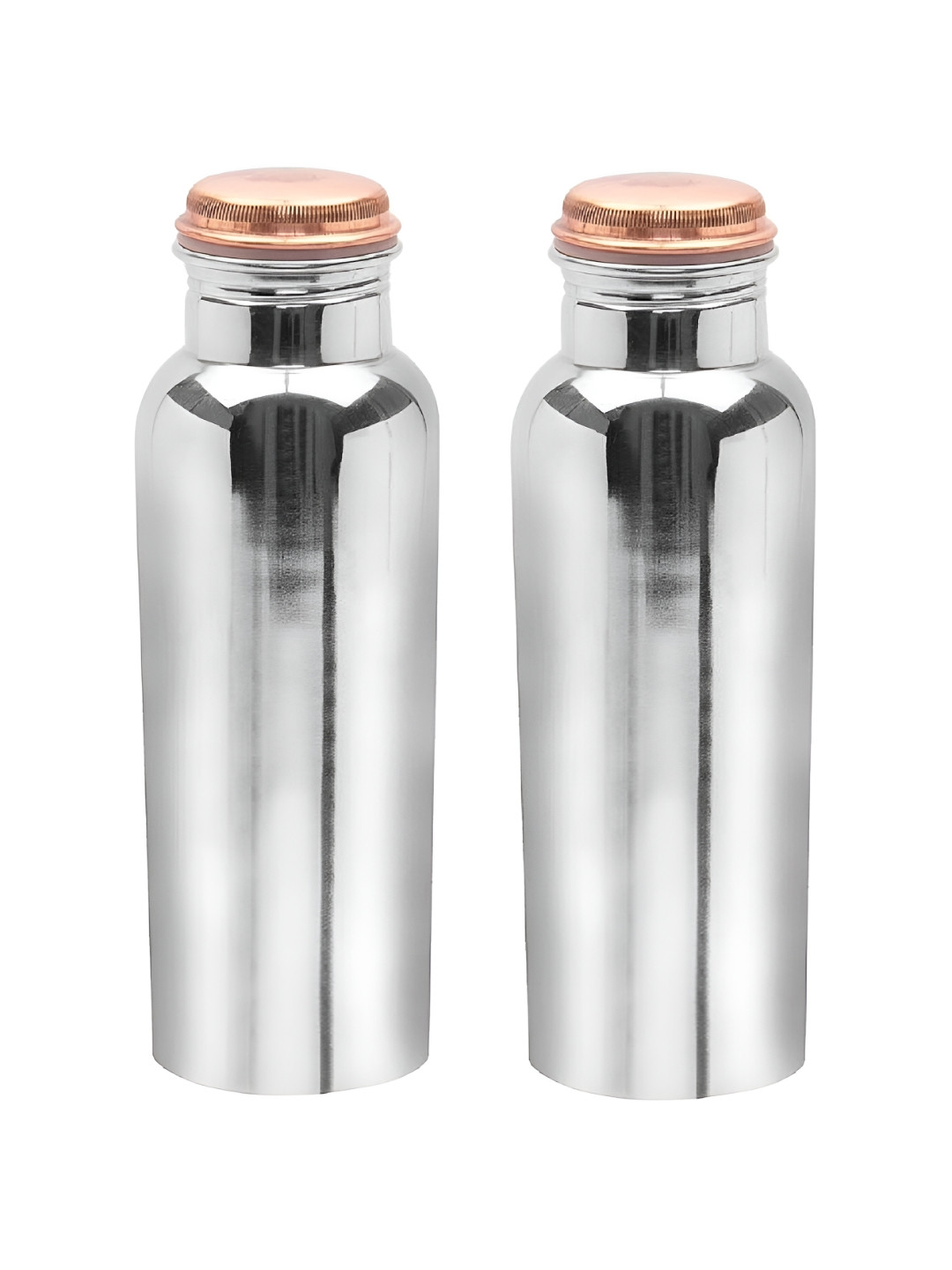 IMAGO Nickel2 Solid Copper Spill Proof 2 Piece Water Bottle - 1L