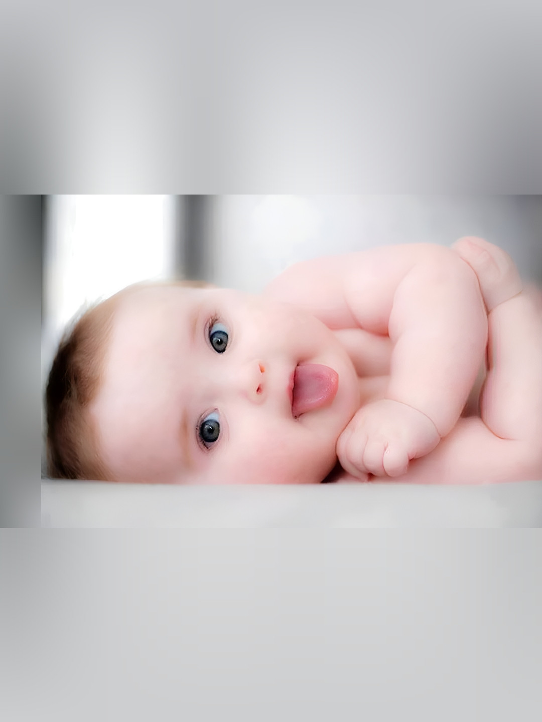 Wallpics Grey & Pink Children Self Adhesive Wall Sticker