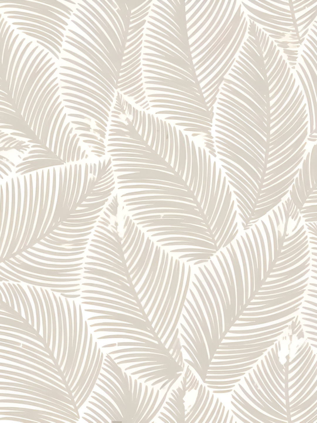 Wallpics Beige & White Floral Printed Self-Adhesive Wallpaper