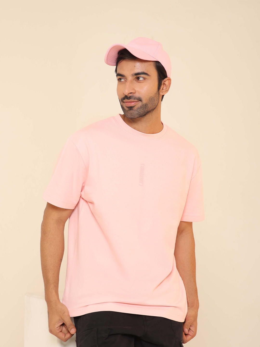 SUBTRACT Round Neck Organic Cotton Oversized T-shirt