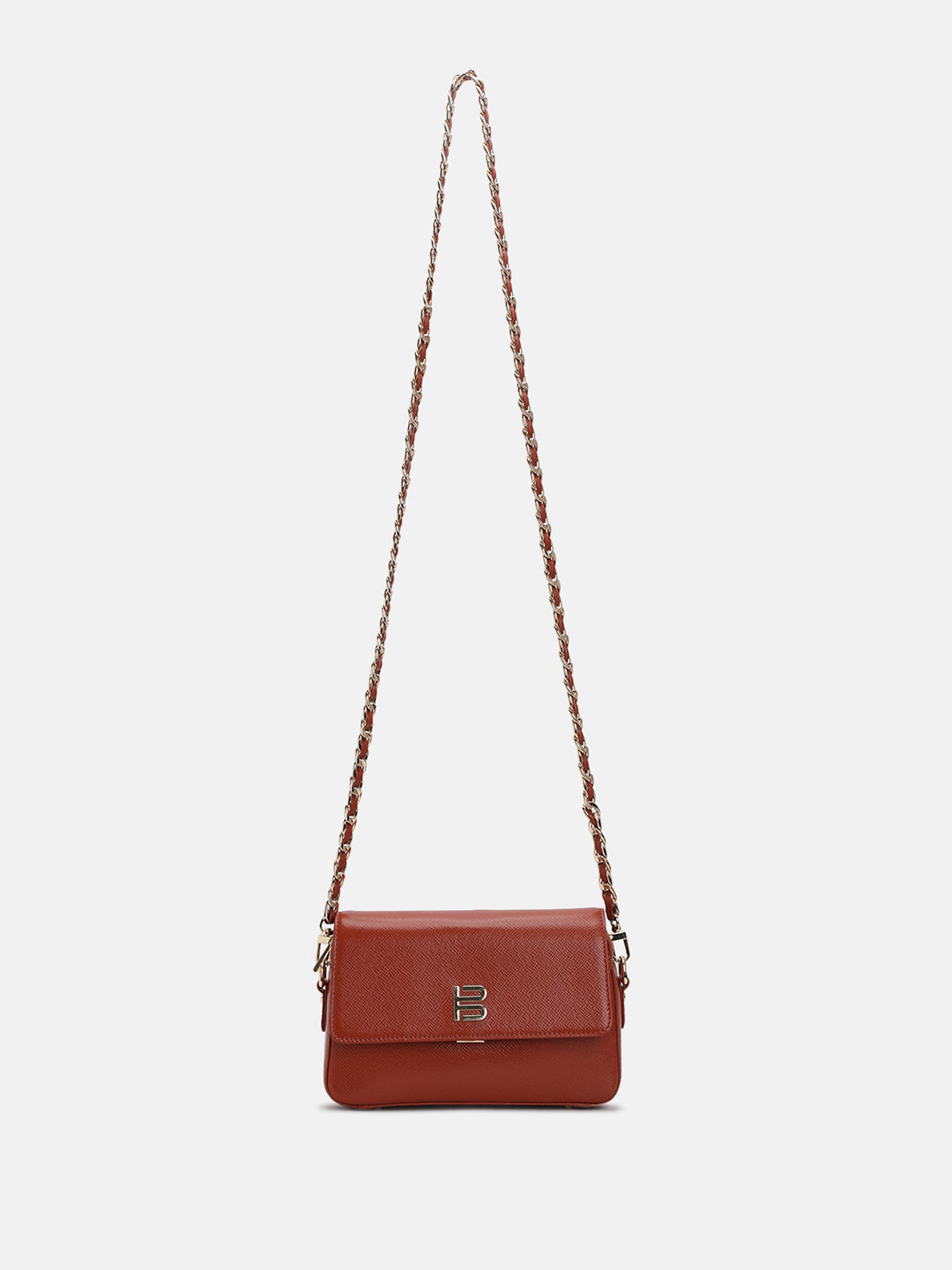 BAGATT Campania Leather Structured Cross Body Bag